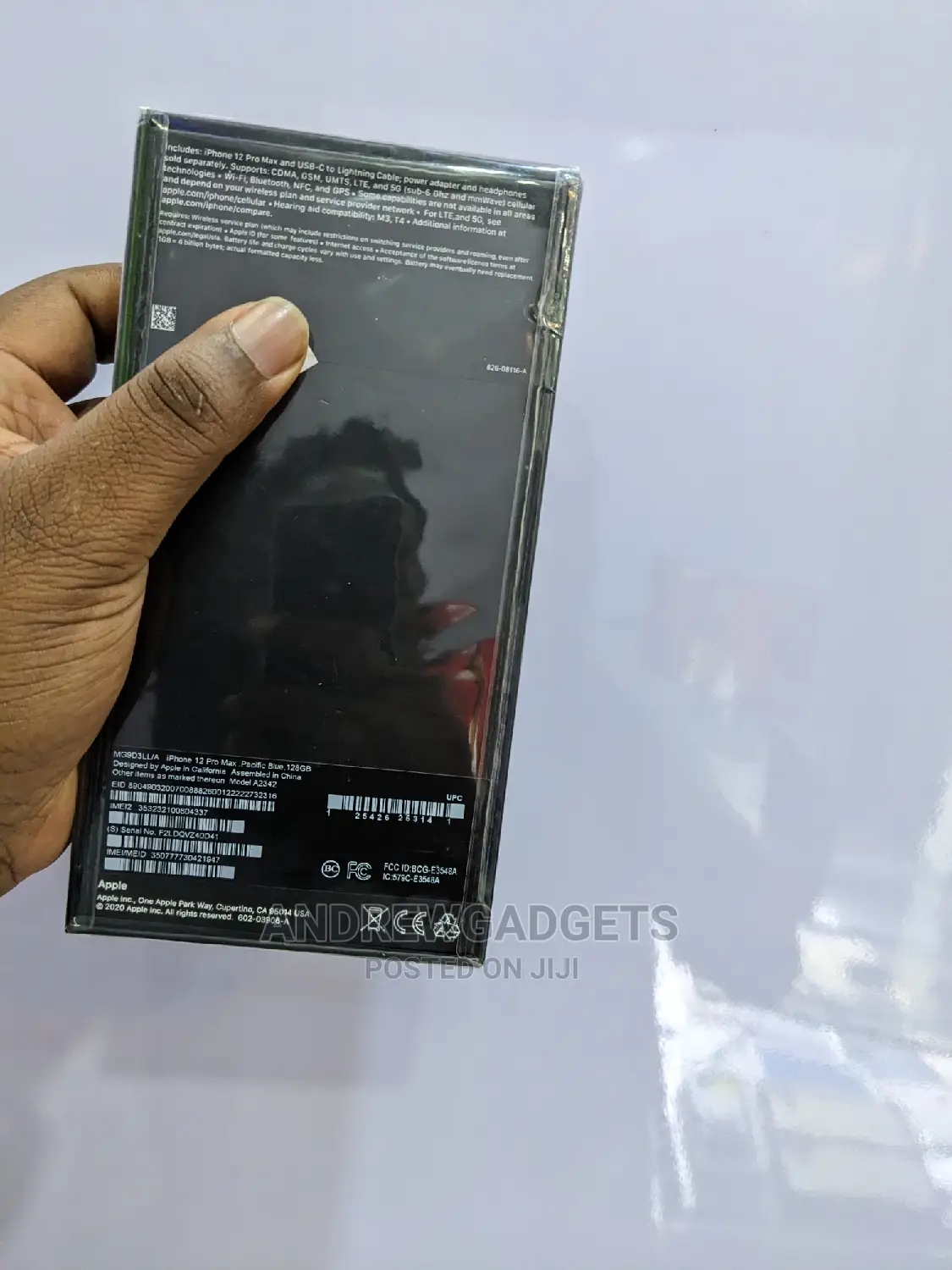 New Apple iPhone 12 Pro Max 256 GB Blue