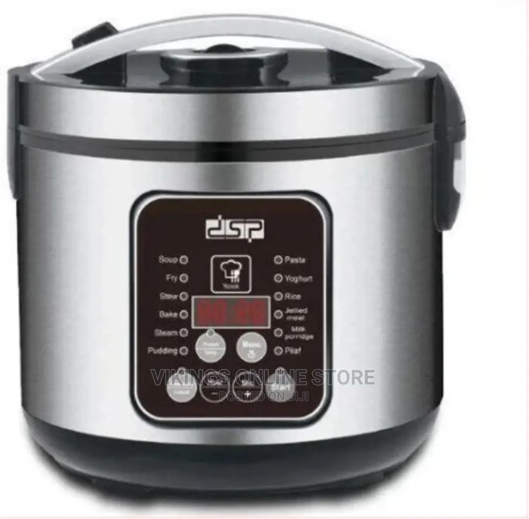 DSP 8 Litre Multi-Functional Rice Cooker Steamer Pan,