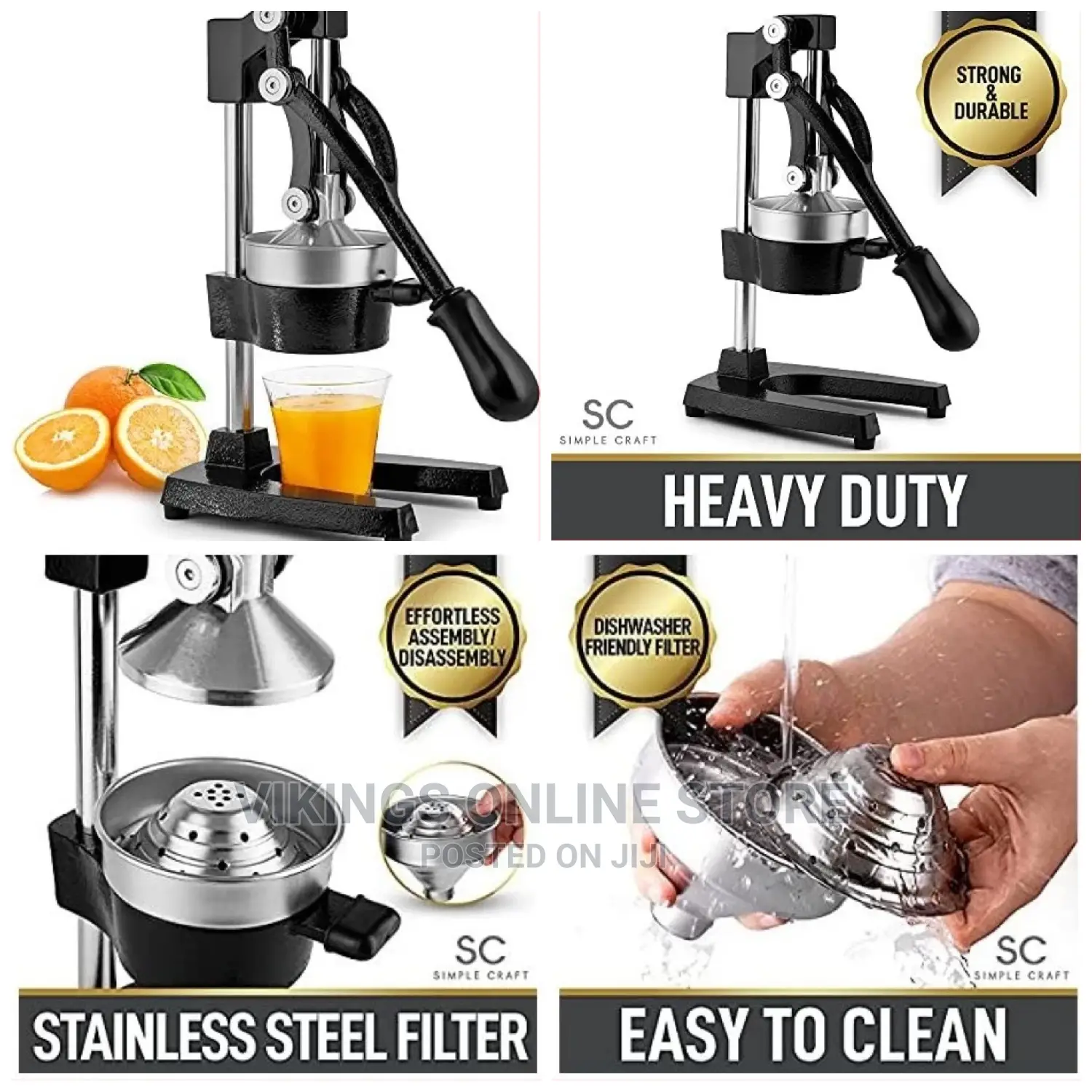 Commercial Manual Citrus Juicer