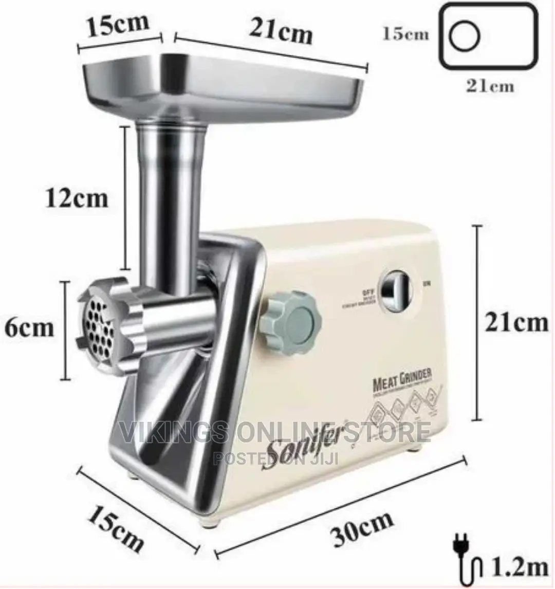 Sonifer Automatic Mincer Electric Meat Grinder Machine-