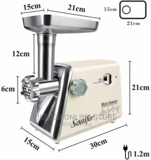 Sonifer Automatic Mincer Electric Meat Grinder Machine-
