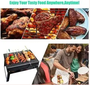Lightbox
BBQ Portable Foldable Charcoal Barbecue Grill