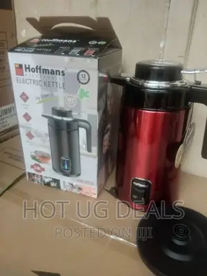 3l Hoffman Electric Flask -red
