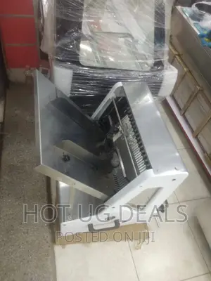 Commercial Bread Slicer Machine - Silver