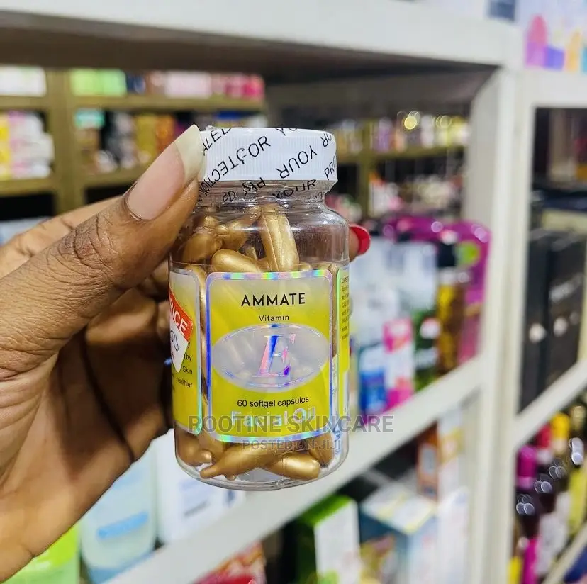 Vitamin E Capsules ( Enhances Skin Glow)