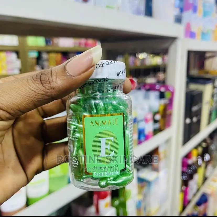 Vitamin E Capsules ( Enhances Skin Glow)