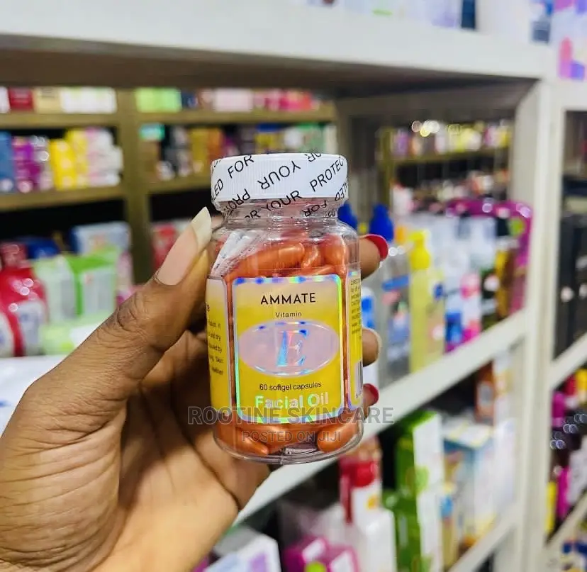Vitamin E Capsules ( Enhances Skin Glow)