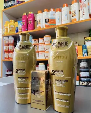 Pure White Gold Products (Fairly Lightens the Skin for Glow)