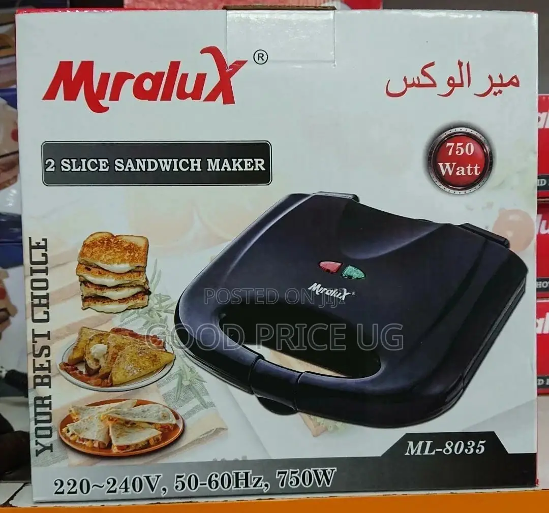 Miralux 2 Slice Sandwich Maker