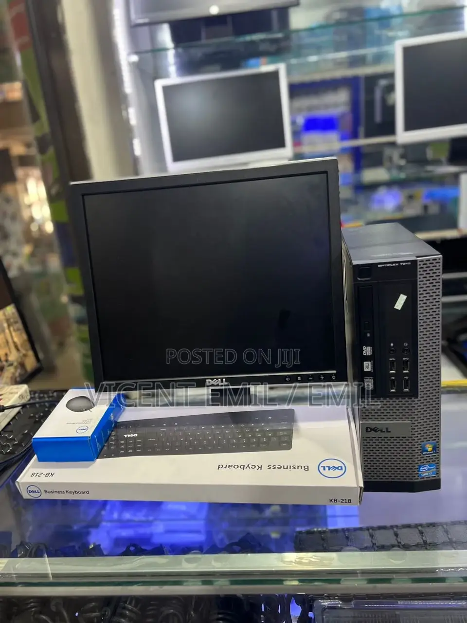 Desktop Computer Dell OptiPlex 7010 4GB Intel Core i3 HDD 500GB