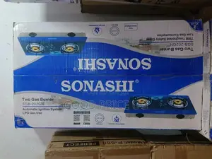 Sonashi Glass Double Gas Burner