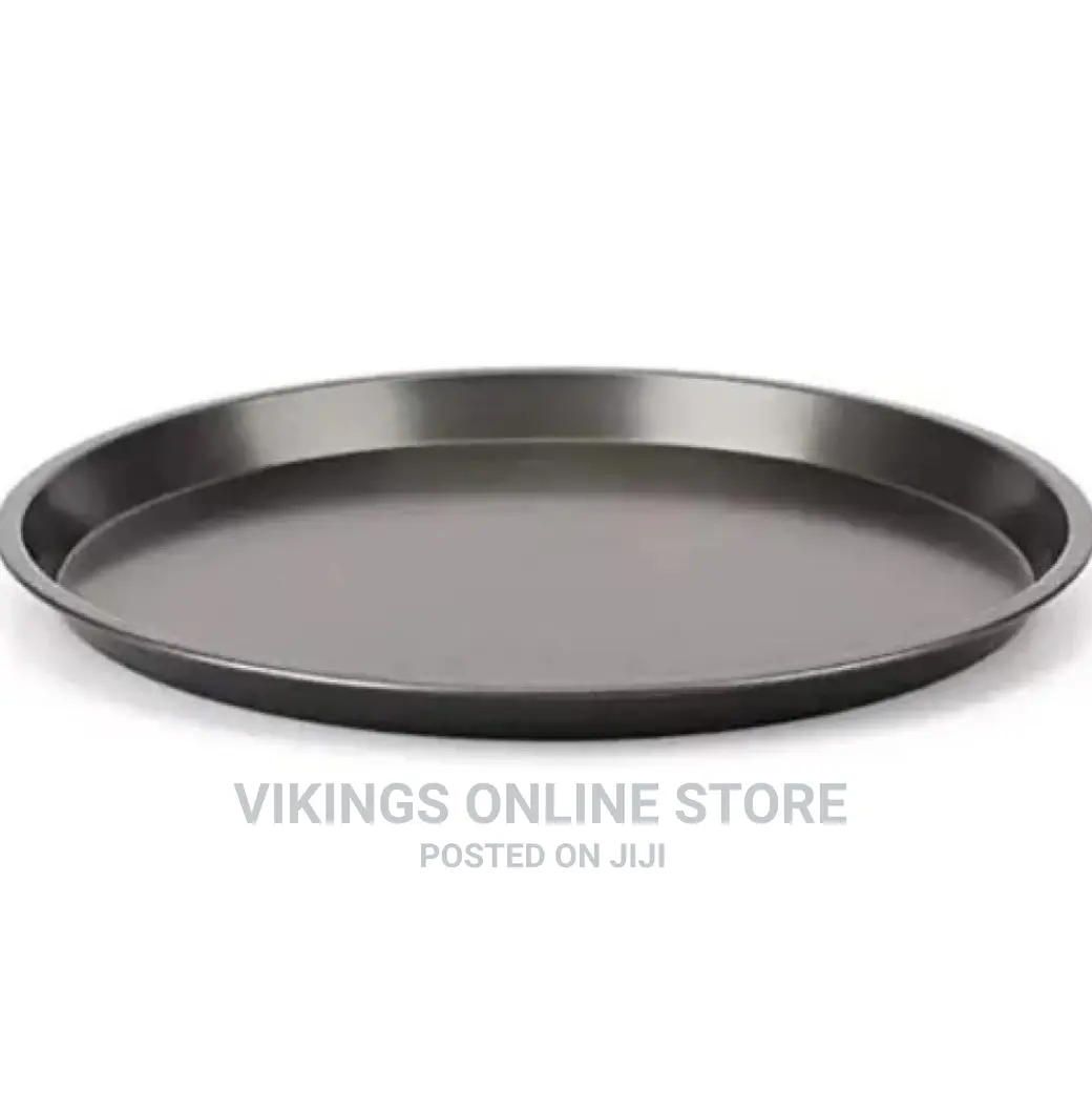 Non-Stick Pizza Steel Baking Round Oven Tray Pan,