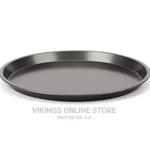 Non-Stick Pizza Steel Baking Round Oven Tray Pan,
