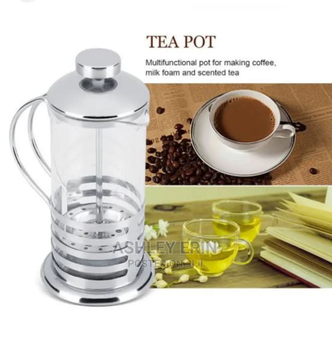 Stainless Steel French Press Coffee Filter Pot (Tea Maker)