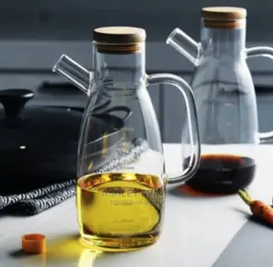 Oil Vinegar Despenser Acrylic Cooking Oil Bottle