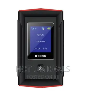 D-Link 4G LTE DWR-932M Mobile Router Mifi – Black