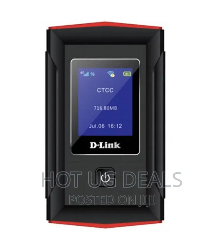 D-Link 4G LTE DWR-932M Mobile Router Mifi – Black