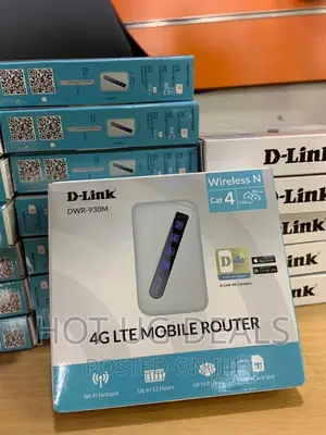 D-link 4g Lte Mobile Router 12 Hour Battery Mifi -white