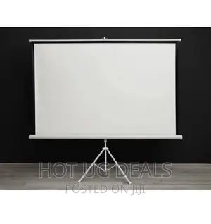Tripod Projector Screen 180cmx180cm - White