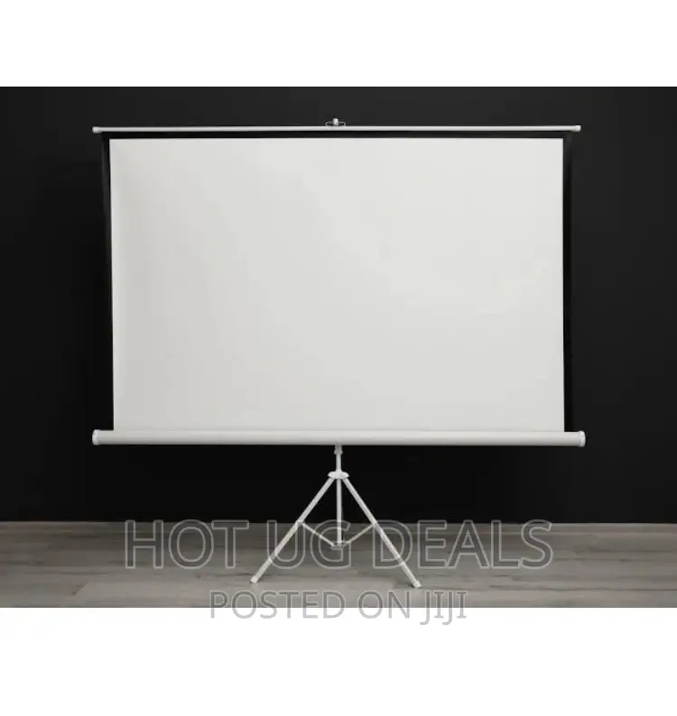 Tripod Projector Screen 180cmx180cm - White