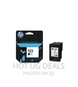HP 123 Black Original Ink Cartridge -Black