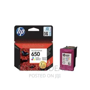 Hp 650 Tri-Colour Ink Cartridge