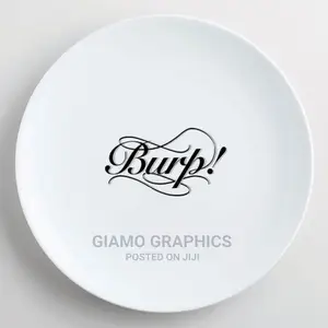 Branded Plates for Restaurants and Gifts
