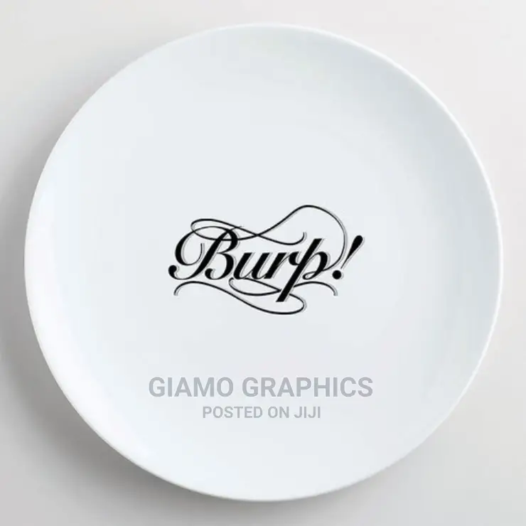 Branded Plates for Restaurants and Gifts