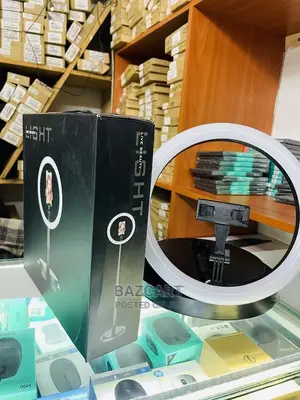 Table Ring Light With Phone Holder