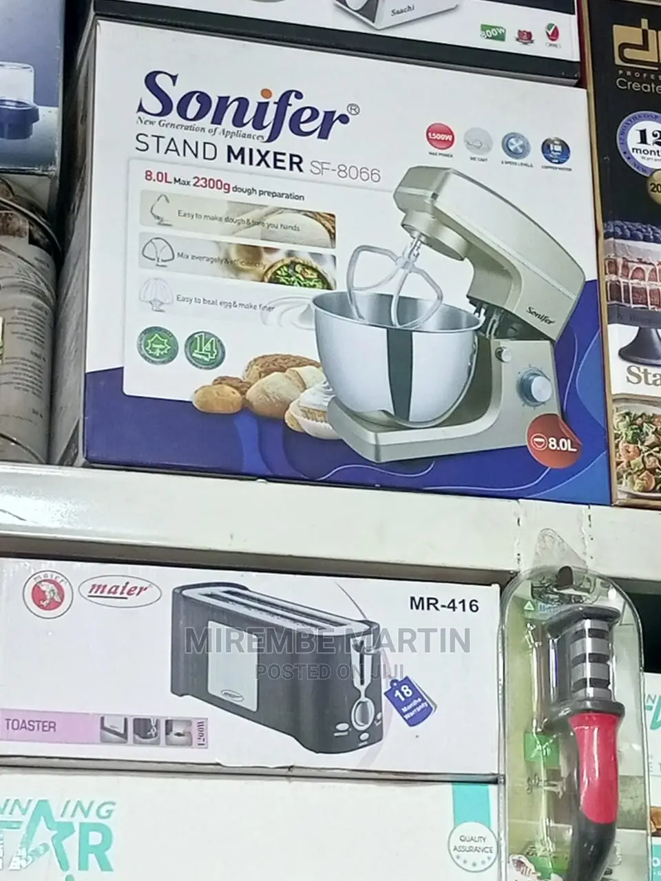 Sonifer Stand Mixer 8l
