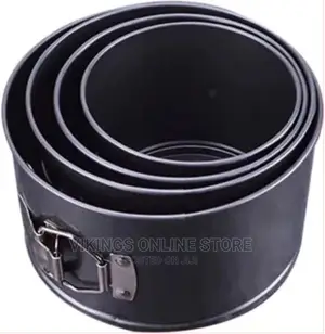 Cake Decor 4 PCS Round Springform Tin Nonstick Mould Pan