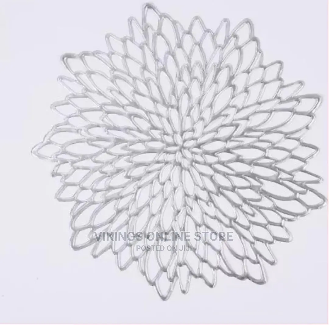 6PC Placemats Leaf Flower Place Mats Dining Table Mats-