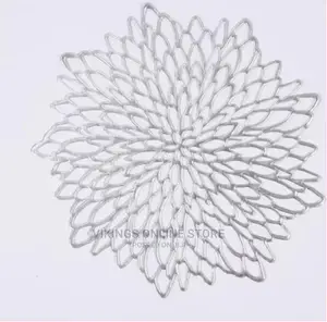 6PC Placemats Leaf Flower Place Mats Dining Table Mats-