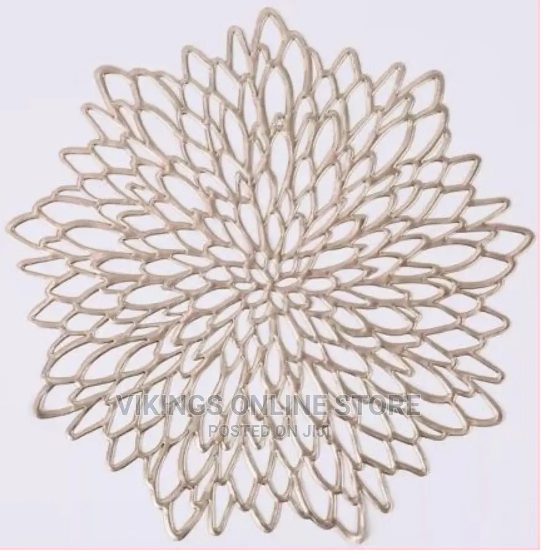 6PC Placemats Leaf Flower Place Mats Dining Table Mats-