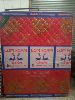 Quilted Density Mattress.5x6x8inches.( Red)