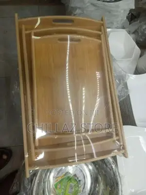 3pieces Original Wooden Serving Trays.