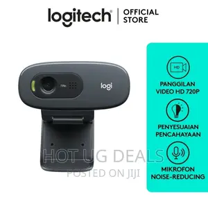 Logitech C270 Hd Webcam - Black