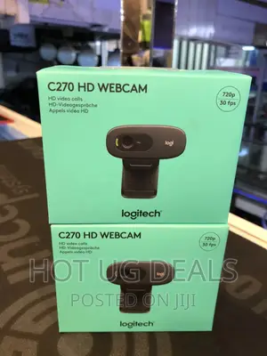 Logitech C270 Hd Webcam - Black