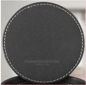 7 Piece Leather Drink Coasters