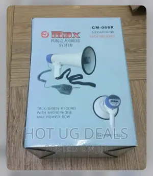 Megaphone Cm-006 Public Address System – White