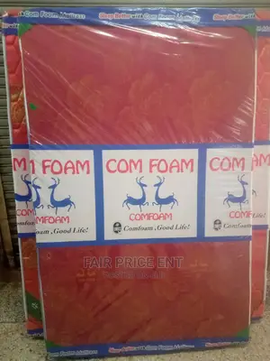 Comfoam Mattress Super Deluxe.4x6x6inches.( Red)