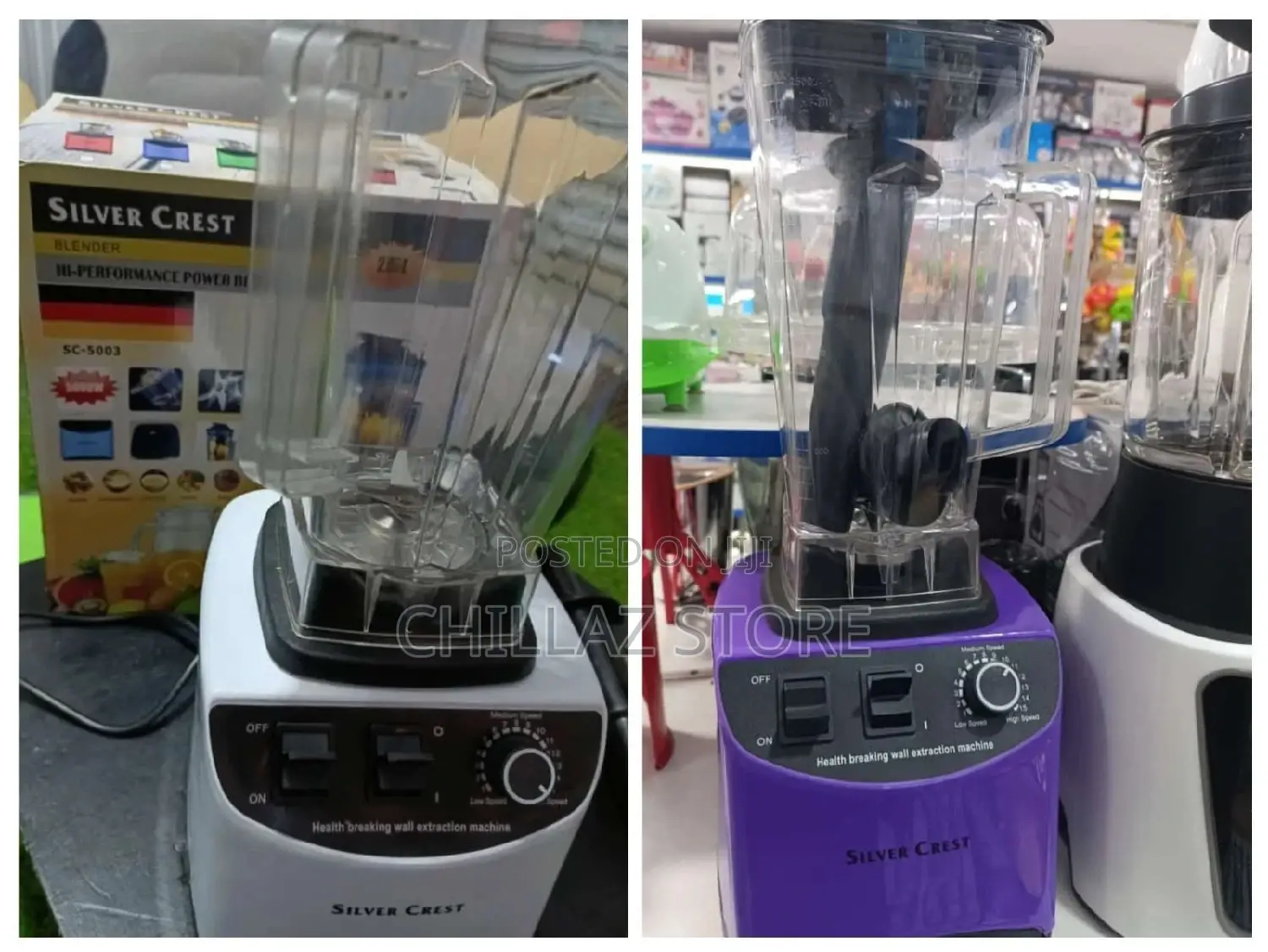 Silver Crest High Multifunctional Blender.