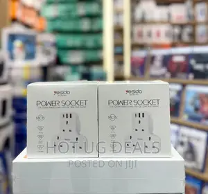 Yesido 3 Power Plug , 2 USB , 20W PD Charging Socket - White