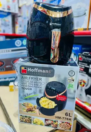 6 Litres Hoffmans Digital Air Fryer With 2 Yrz Warranty.