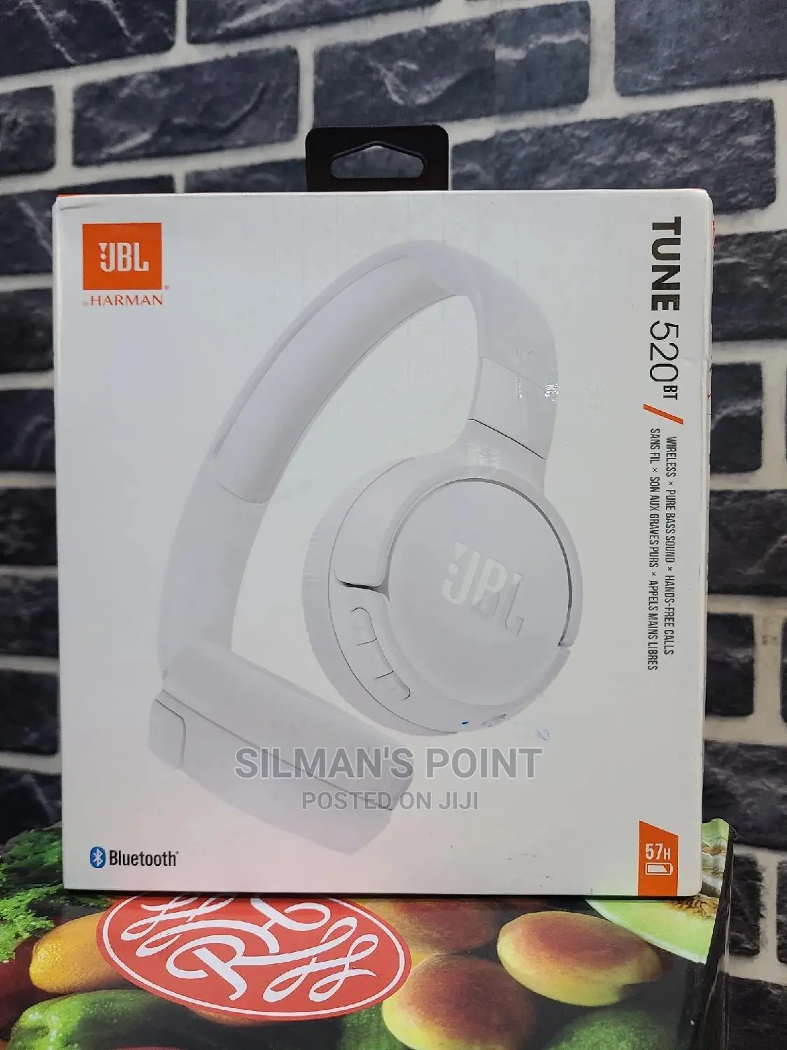 JBL Tune 520bt White