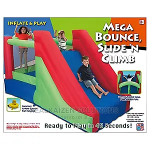 Mega Inflatable Bounce Fun Slide and Climb