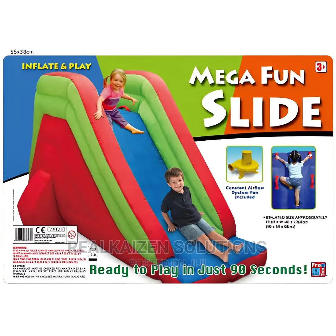 Mega Inflatable Bounce Fun Slide and Climb