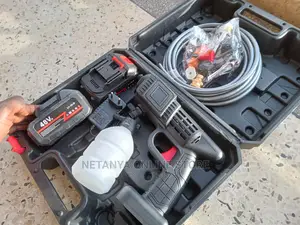 Rechargeable Car Washer Gun With 2 Batteries