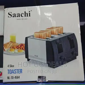 Saachi Nl-to-4564 4 Slice Bread Toaster, Silver