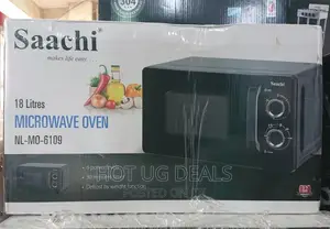 Saachi Microwave Oven, 20 Litres - Black.